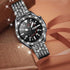 Bands Compatible with Samsung Galaxy Watch 3 (45mm), 22mm Full Rhinestone Diamond Stainless Metal Strap with Bezel Ring Cover Replacement for Wome...