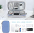 FYY Travel Cable Organizer Pouch Electronic Accessories Carry Case Portable Waterproof Double Layers All-in-One Storage Bag for Cord, Charger, Pho...