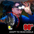 Rechargeable Headlamp, 10000 High Lumen Head Lamp, Super Bright LED Head Light Camping Accessories with Red Light, 4 Modes USB Recharge Flashlight...