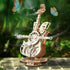 3D Wooden Puzzles, DIY Assembled Adult Toys, Home Decorations, Creative Musical Gift Hobby Kit, 143 Pieces, Cello Music Box...