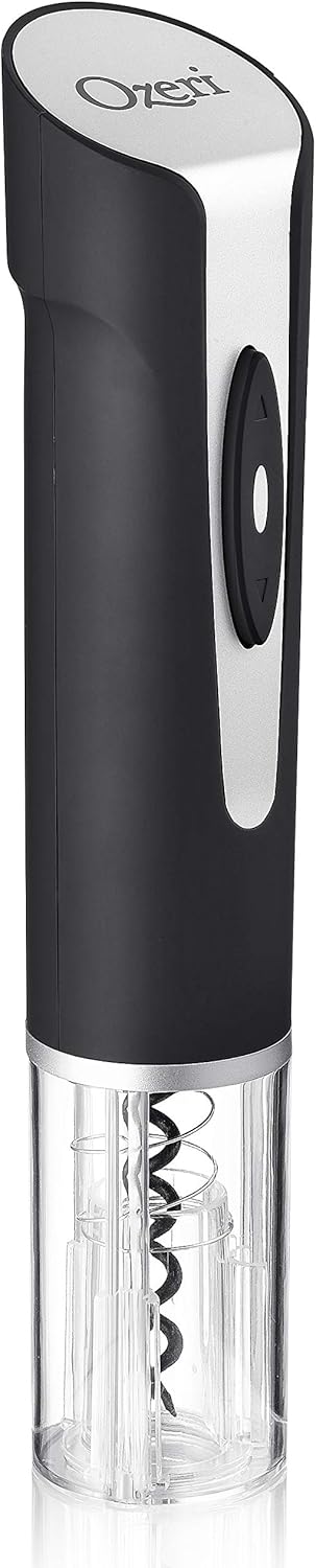 Ozeri Prestige II Cordless Electric Wine Bottle Opener with Foil Cutter...