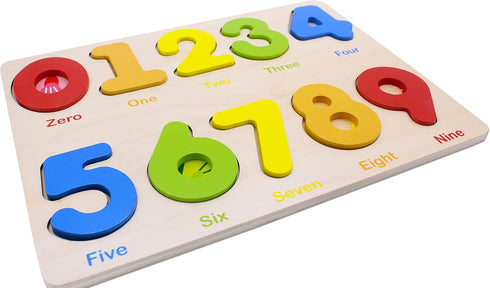 Aile Wooden Preschool Learning Number Puzzles Toys for Kids Age 2-4? Educational Toys...