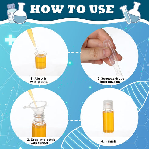 Augshy 200PCS 3ml Plastic Pipettes, Disposable Transfer Pipettes Droppers for Oils Essential Cupcake, Plastic Eye Liquid Dropper for Crafts, Makeu...