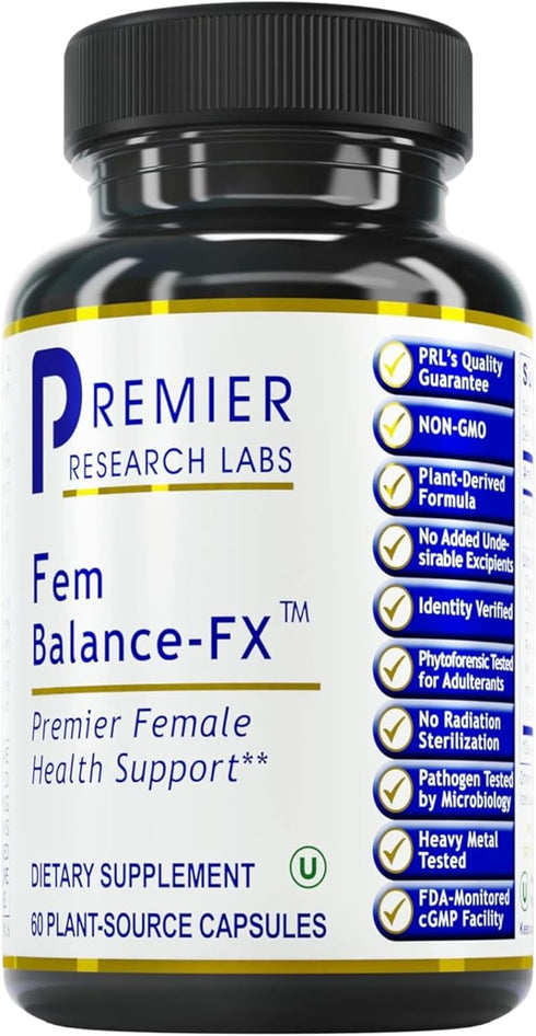 Fem Balance-FX, 60 Capsules, Vegan Product - Comprehensive Female Formula for Premier Female Health Support...