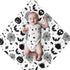 Christmas Halloween Bat Goth Pumpkin Skull Newborn Baby Swaddle Blanket Christmas Muslin Wrap Receiving Blankets Soft Large Swaddle Receiving Gift...