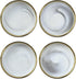 Colias Wing 3.5 Inch Elegant&Attractive Marble Pattern Stylish Design Multipurpose Porcelain Side Dish Bowl Seasoning Dishes Soy Dipping Sauce Dis...