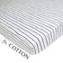 American Baby Company 100% Natural Cotton Fitted Pack and Play Sheet 39" x 27" - Soft & Breathable Pack N Play Sheet for Playpen, Playard & Mini C...