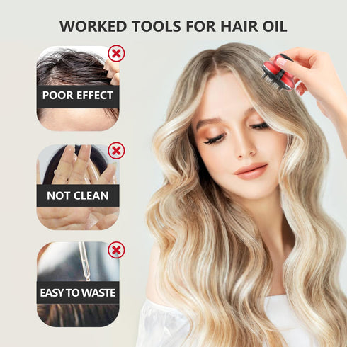 Hair Oil Applicator Comb,scalp oil applicator Comb for for hair care,Hair Growth,Anti Hair Loss Lotion Dispenser,for Salon Care, Oily/Greasy hair...
