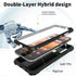 for AT&T Maestro 3 Phone Case with Screen Protector (Tempered Glass), Slim TPU Rugged Corners Bumper Cover for AT&T Maestro 3 (U626AA)-Black Leopa...