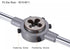 uxcell Die Stock Handle Wrench Set, M10 x 1.25 Threading Round Die and 30mm (Fit M10-M11 Dies) Holder Adjustable Wrench Hand Tool...