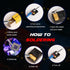 Soldering Iron Kit, 60W 110V Soldering Welding Iron Kit with Ceramic Heater, 10 in 1 Adjustable Temperature Soldering Welding Iron Kit Soldering I...