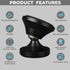 Dual Magnetic Phone Holder for Car & Gym - Cell Phone Magnet Mount with Rotating Ball Joint - Includes 5 Adhesive Metal Plates - Sticks to Exercis...