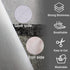 Fusible Interfacing 12in x 50yd,Light Weight Fusible Interfacing for Sewing,Non-Woven Iron-on Interfacing White Polyester Single-Sided Interfacing...