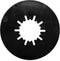 Camco RV Fifth Wheel Lube Plate | 8.25" Diameter | Easy Install | (44671), Black...