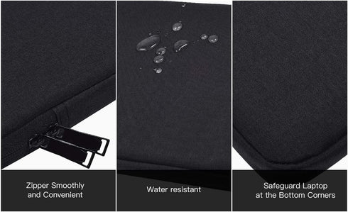 Waterproof Drawing Tablet Sleeve Case Bag for XP-Pen Deco 01 V2/ Artist12 Pro, Huion H610 Pro/ HS610 HS611, UGEE M708, Wacom One, GAOMON PD1161, B...