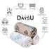 DaysU Silky Micro Soft Plush Baby Blankets for Girls with Print Animal Pattern and Soothing Raised Dots, Double Layer Bed Throws for Baby Crib, El...
