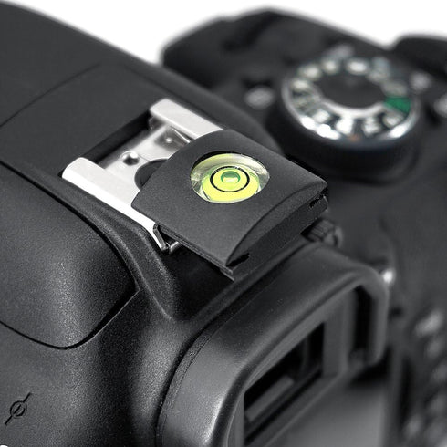 Camera Level Hot Shoe Level Hot Shoe Bubble Cover w/Standard Shoe Mount Compatible with Sony A6000 A6300 Nikon Panasonic [Combo Pack -2 Axis and 1...