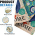 Home Decorative Welcome Quote Outdoor Turtle Beach Garden Flag Double Sided, Tropical Ocean House Yard Flag, Rustic Coastal Garden Yard Nautical S...