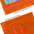 100 Pieces Smell Proof Mylar Bags- Resealable Holographic Packaging Pouch Bag with Clear Window for Food Storage Eyelash Jewelry Electronics Stora...