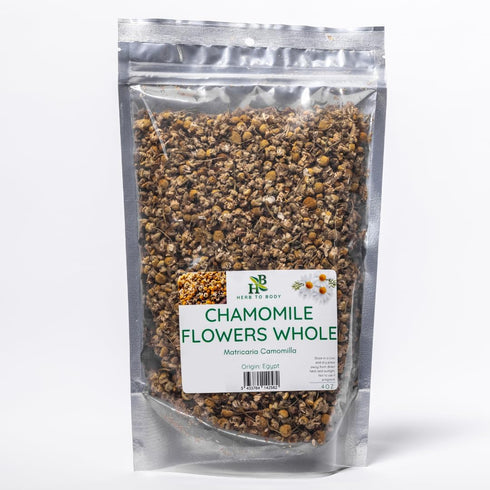 Chamomile Flowers Whole | Matricaria Camomilla | Wildcrafted | (4 oz)...
