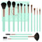 Makeup Brushes Set,Foundation Powder Brush Eyeshadow Brush Concealers Blush Face Professional Make up Brushes Kit with Gifts Box for Woman(Blue,14...