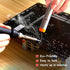 LDK Electric Soldering Iron Kit 60W Adjustable Temperature Welding Tools with 5pcs Different Tips, Desoldering Pump, Solder Wire, 8-in-1 Screwdriv...