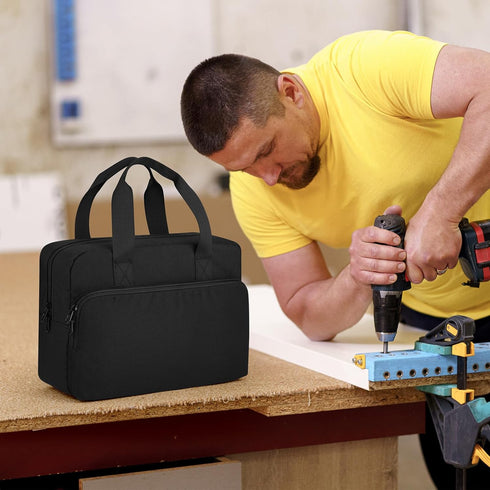 Carrying Case Compatible for BLACK+DECKER LDX120C/ LD120VA MAX Cordless Drill/Driver, Travel Case for Cordless Drill/Driver Bits and Accessories, ...