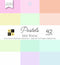 DCWV Card Stock 6"X6" Cardstock Stack, Pastels Solid, 12 Colors...