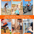 Bicycle Tool Kit, 20 in 1 Bike Multitool, Mountain Bike Repair Tool Kit With Bike Bone Wrench, Portable Bicycle Essentials Easy Road Riding Travel...