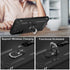 IKAZZ for Galaxy S21 Case,Military Grade Shockproof Heavy Duty Protective Phone Cover Pass 16ft Drop Test with Magnetic Kickstand Car Mount Holder...
