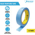 Blue Painters Tape Washi Paper - Assorted Size Multi Pack 44 Yard - No Residue Masking Tape for Painting Drafting Craft - Delicate Surfaces - Heat...