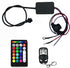 18 Kinds of Color Dual Remote RGB Music Controller for Motorcycle LED Accent Strip Light with Brake Function...