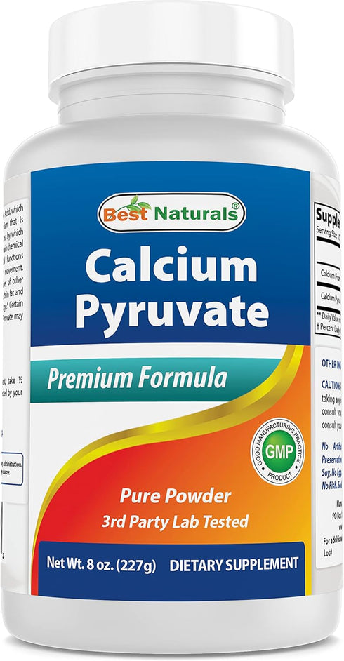 Best Naturals Calcium Pyruvate Powder 8 OZ (8 OZ (Pack of 1))...