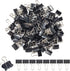240Pcs Mini Binder Clips, 5/8 inch(15mm), Paper Clamps Small Size for Office Supplies, Black...