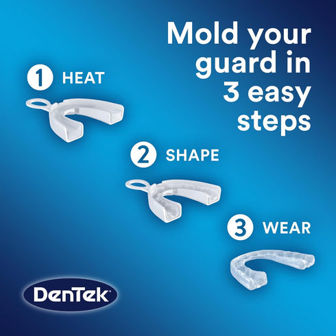 DenTek Mouth Guard for Nighttime Teeth Grinding, Professional-Fit Dental Guard, 1 Count...