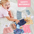 Girl Doll Clothes and Accessories Gift - 8 pcs Alive-Baby Doll Clothes Dress Outfits for 12 Inch Dolls, 6 Complete Sets Clothing of Dresses Cloak ...