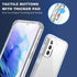 KIOMY Clear Case for Samsung Galaxy S21, 360 Full Body Protection Heavy Duty Shockproof Dual Layers Design, Raised Hard PC Front Cover with Build ...