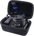 JINMEI Hard EVA Carrying Case Compatible with Panasonic Lumix GX85 12-32mm Lens/G7 4K 14-42mm Lens/Sony Alpha a6400 16-50mm Lens/a6700/a6100 Lens ...