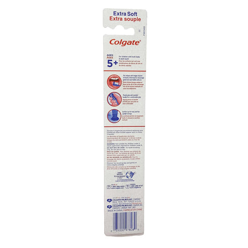 Colgate Kids Unicorn Toothbrush, Extra Soft for Children 5+ Years Old - Pack of 6...