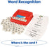 BOHS English Literacy Wiz Fun Game - Upper Case Sight Words - 60 Flash Cards - Preschool Language Learning Educational Toys...
