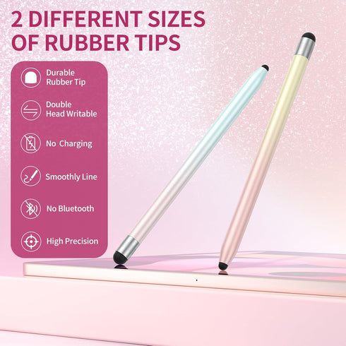 Stylus Pen for Touchscreen, 10Pcs High Sensitivity & Precision Capacitive Stylus Pen for iPad, iPhone, Android Smartphone, Tablets and All Univers...