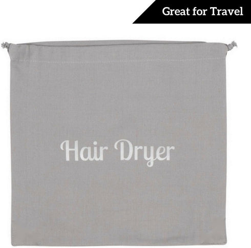 Hair Dryer Bags by Radiant Complex: Perfect for Travel, and Safe Storage of Any Hair Dryer, Curling Iron, Straightener, Brush or Makeup Bag. Conve...