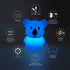 Koala Night Light for Kids Silicone Bedside Bedroom Lighting, Baby Nursery Light Sleeping NightLights, Color Changing Lamps - Eye Caring, Adjustab...
