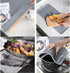 Dish Mat Silicone Dish Drying Mats Works For Drying Stemware Cocktail Glasses Silverware Pots Pans Knives and Dish Rack for Kitchen Counter Sink B...