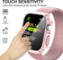 Waterproof Case 41mm for Apple Watch Series 9 8 7 with Tempered Glass Screen Protector, iWatch Full Protective Hard PC Bumper Face Cover for Men&W...