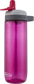 Rubbermaid Leak-Proof Sip Water Bottle, 24 oz, Tart Pink...