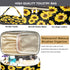 FITINI Travel Sunflower Makeup Bag Cosmetic Bag with Zipper,Large Capacity Waterproof Toiletry Organizer Bag for Women Purse With Handle Zipper Br...