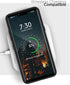 ENCASED Thin Armor for LG G8 ThinQ Case (Slim Fit) Flexible Grip Cover - Black...
