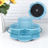 Pen Holder for Desk, Rotating Pencil Holder, Cup Holder for Desk Office Pen Organizer in Blue...
