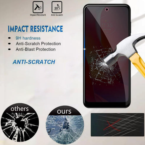 Lyphpe?3 Pack Privacy Screen Protector for Motorola Moto G Power (2022) 9H Tempered Glass Anti-Spy Private Film Compatible for Motorola Moto G Pow...